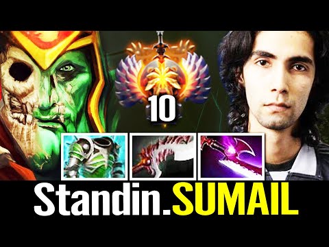 SUMAIL Wraith King [FULL GAMEPLAY] - Strongest Carry Pro Farm Guide | Dota 2 IMMORTAL GAMEPLAY