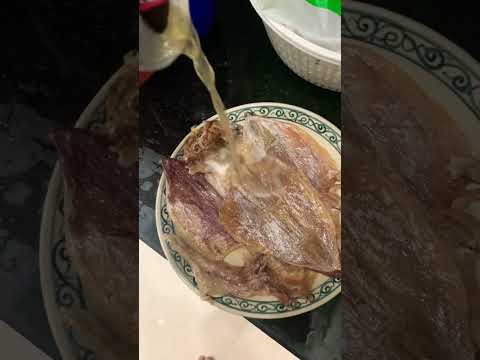 Khô mực nướng bia