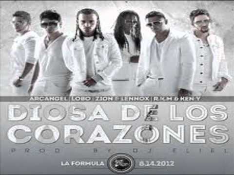 Diosa De Los Corazones - Real Lobo Ft Arcangel , Zion Y Lennox , Rakim & Ken-Y
