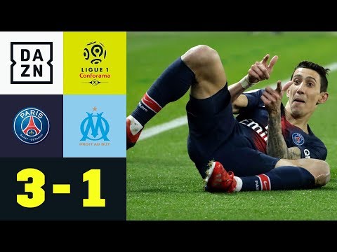 Angel Di Maria verzückt Prinzenpark | Paris Saint-Germain - Marseille 3:1 | Ligue 1 | DAZN Highlight