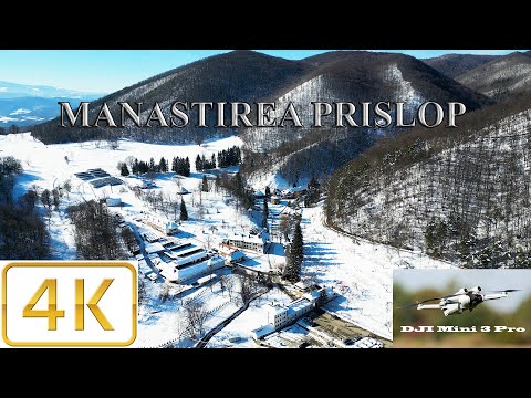 Manastirea Prislop, filmare cu drona. Prislop Monastery, drone footage.