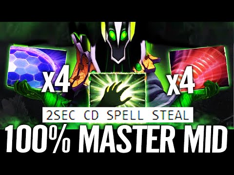🔥 RUBICK MASTER MID IS FREE MMR — 2SEC Spell Steal x4 Chronosphere x4 Sonic Wave Dota 2 Pro