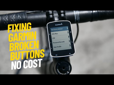FIX YOUR GARMIN BUTTONS AT NO COST | SUPRISE SURPRISE