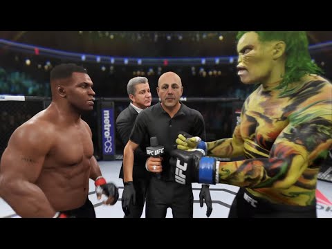 Mike Tyson vs. Swampman - EA Sports UFC 2 - Boxing Stars 🥊