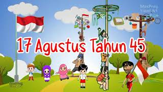 Download lagu Semarak HUT RI Ke 76 Status WA | Panjat Pinang Animasi Kartun |  Lagu Nasional Hari Merdeka mp3