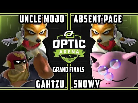 OpTic Arena SSBM - AbsentPage & Snowy Vs. Uncle Mojo & Gahtzu [L] - Smash Melee Doubles Grand Finals