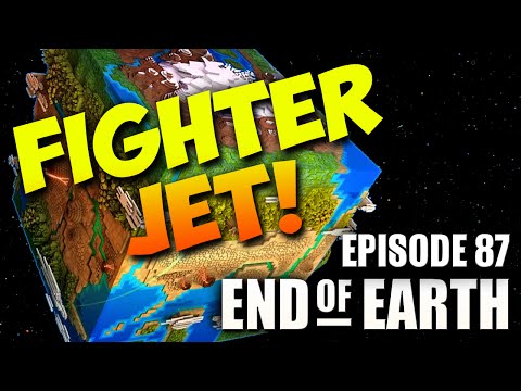 End of Earth | Minecraft Modded Survival Ep 87 | A FIGHTER JET!! (Steve's Galaxy Modpack)