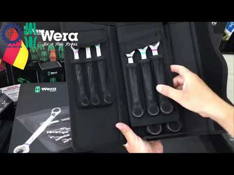 „Wera Joker 6001“ kombinuotų raktų rinkinys 11vnt. 8-19mm video