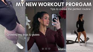 My New Glute And Leg Focused Program | Full Workout, Bulk Update & Tips To Not Get Bloated