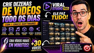 Criei uma Maquina de Fazer videos de Canal dark qualquer nicho