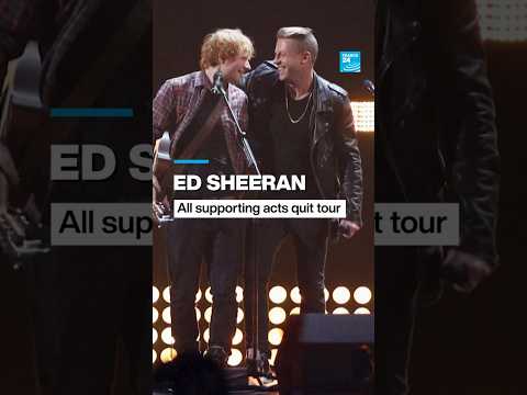 Ed Sheeran: All supporting acts quit tour over Macklemore Palestine controversy