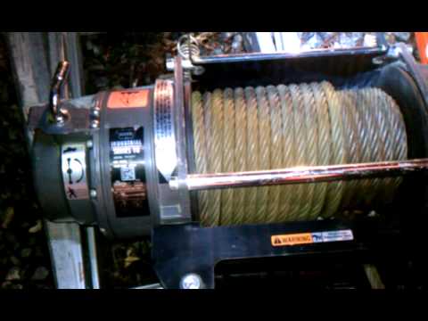 Warn Industrial 18 winch 18,000 lb capacity
