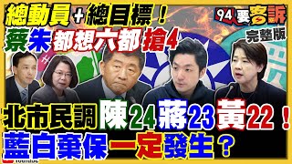 北市新民調陳24蔣23黃22！