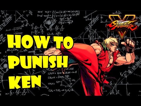 SFV S2 Ken - Ken Frame Data + Punishes (With Commentary)