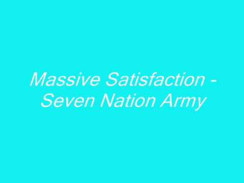 Exclusive!         The White Stripes - Seven Nation Army (Massive Satisfaction Cover)