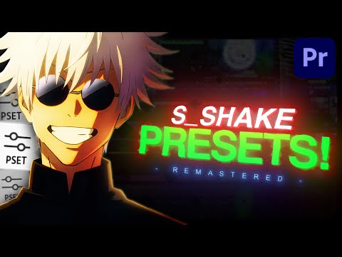 Enger's FREE S_Shake Pack: Remastered Edition | Premiere Pro (for Edits & AMVs)
