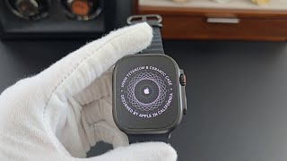 Apple "Watch Ultra 2" Black Titanium Case &amp; Black Ocean Band |  Unboxing and Quick Look