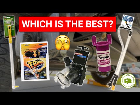 Testing Rinse Tools for RV Black Tanks: Do They Even Work?