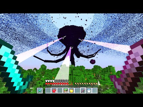 WITHER STORM!!  The most EPIC BOSS MOD in MINECRAFT!