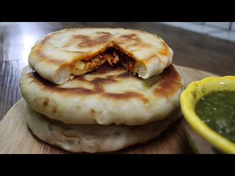 Empanadas de harina en sartén 🍳 ¡SOLO 10 MINUTOS EN LA SARTÉN Y ESTARÁN LISTAS! 😱😋