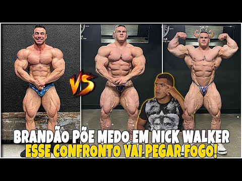 GIANT BRANDÃO CAN BEAT NICK WALKER AT OLYMPIA | IMPRESSIVE UPDATES FROM BOTH ATHLETES!