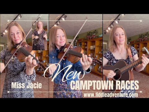 Bluegrass Fiddle New Camptown Races with Miss Jacie Sites