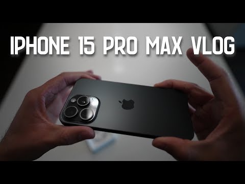 A Day in the Life: iPhone 15 Pro Max VLOG