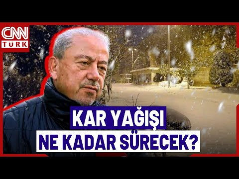 Snow suddenly fell in Istanbul; expert Orhan Şen gave his assessment! How long will the snowfall ...