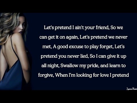 Tinashe Ft A$AP ROCKY - Pretend (lyrics)