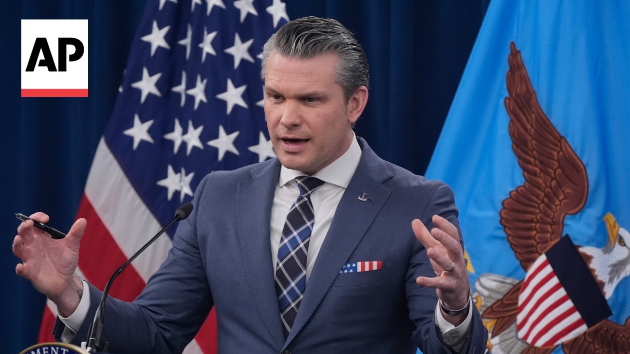 Video | Hegseth says 'it takes money to kill bad guys' when asked about Pentagon Iran war funding request