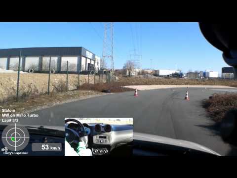 42. Brunnenslalom 25.03.2012 im Alfa Romeo MiTo Turbo (Klassensieger!)