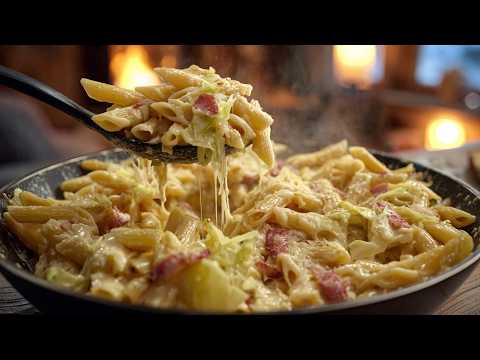 When I’m Short on Time I Make This MOUNTAIN PASTA! Delicious, Fast & Budget-Friendly!