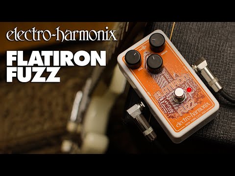 ElectroHarmonix Flatiron Fuzz/Distortion Guitar Effect Pedal image 6