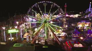 South Florida Fair parque com mais de 200 brinquedos Chega no sul da flórida