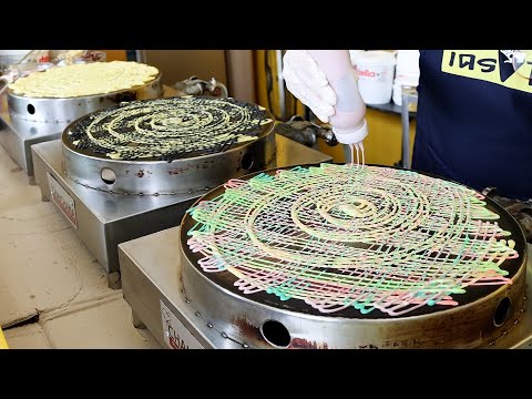 신기한 크레페 만들기 몰아보기