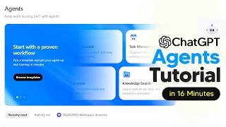 How To Use ChatGPT Agents - Workspace Agents Tutorial