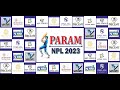 Day - 1 | PARAM NPL - 2023 | Surat (Gujarat) | Gujarat Tennis Cricket