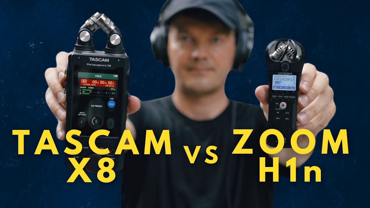 TASCAM X8 vs ZOOM H1n...TIME FOR AN UPGRADE OR NOT