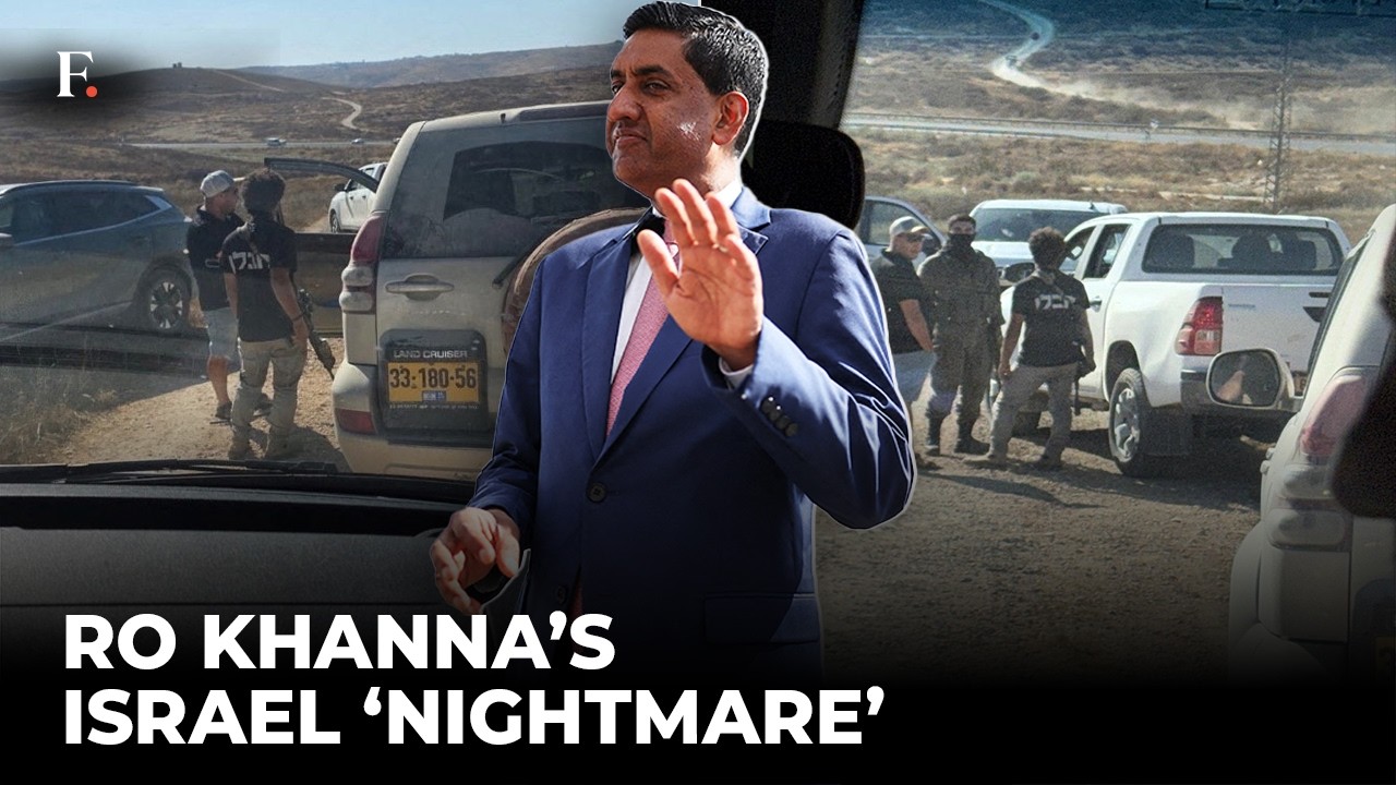 Ro Khanna Says Israeli Settlers And IDF Soldiers Blocked Him In The West Bank | FP Video