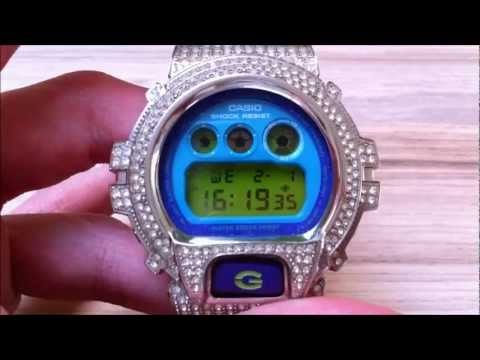Review: Custom G-shock with Swarovski Iced Bling Bezel