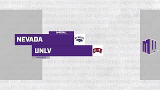 HIGHLIGHTS: Nevada vs UNLV Baseball 4/10/2022