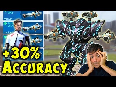 NEW STORM SPECTRE +30% Accuracy Skill - War Robots Mk2 Gameplay WR