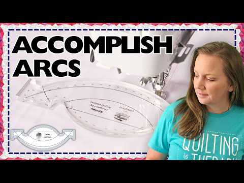 Beginner's Guide: Machine Quilting with Arc Rulers on a Sewing Machine with Angela Walters
