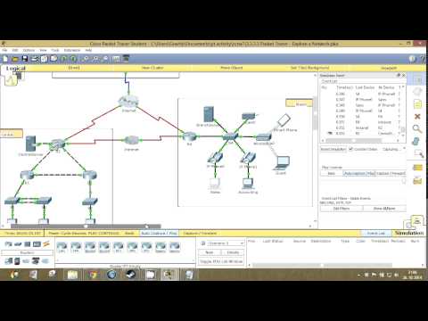 CCNA 1 Packet Tracer Activity 3.3.3.3 solution