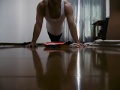 500 Push ups+200 Ab Wheel 腕立て伏せ500回+アブローラー200回