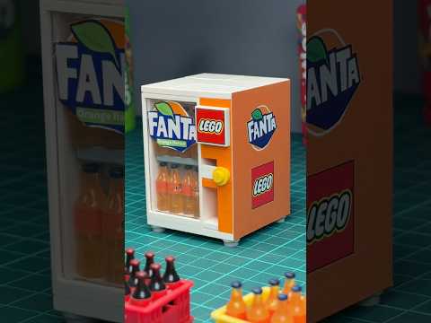 Working Lego Soda Vending Machine #lego