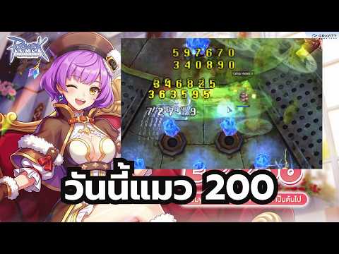 Ragnarok Online ROGGT แมว 200 แน่นอน