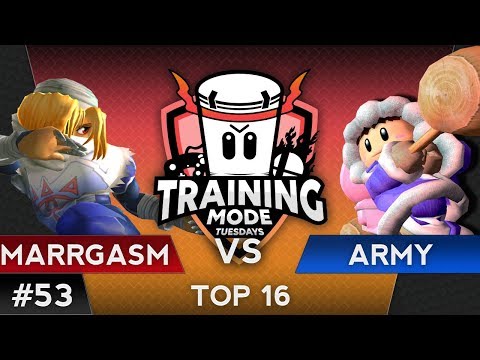 TMT 53 - Marrgasm (Sheik) VS Army (Icies) - SSBM Top 16 - Melee