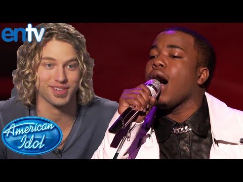 Burnell Taylor Sings For Survival and Top 6 Revealed - AMERICAN IDOL SEASON 12