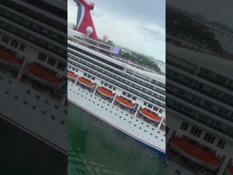 Thumbnail for Carnival Sunrise Sailaway from M/AM/port